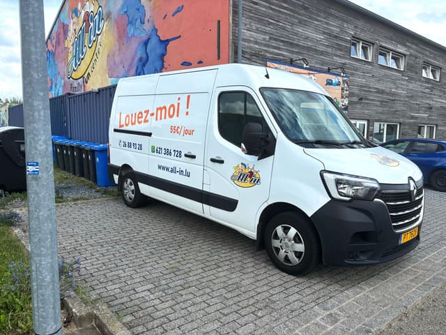 Lieferwagen, Seitenansicht